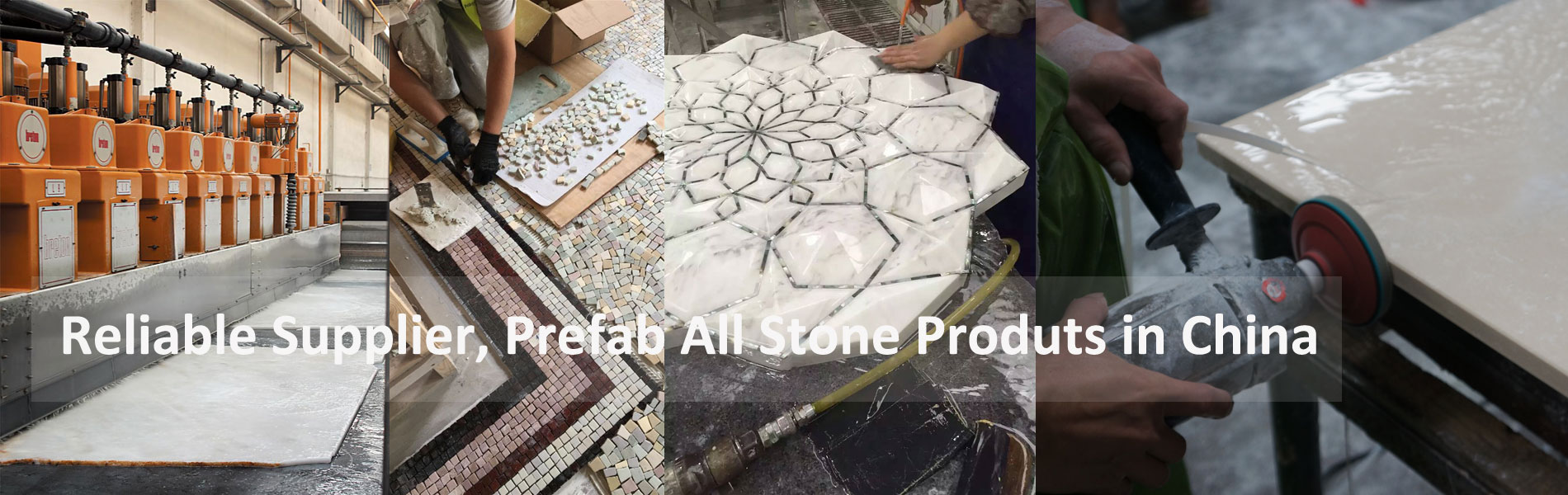 Bewell produce all stone products in China for worldwide proj